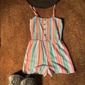 Multicolored romper